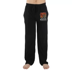 Dungeons & Dragons Logo Adult Men's Black Graphic Sleep Pajama Pants -Cozy Nights Sales Store GUEST 83bd8e44 4553 42db bb88 7ad03f046198