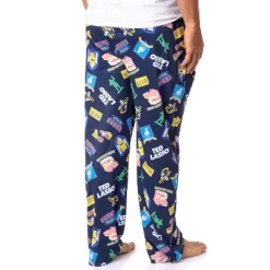 Ted Lasso Mens' TV Series Show Symbols Icons Believe Sleep Pajama Pants Blue -Cozy Nights Sales Store GUEST 83e62c19 9829 44c2 aa6b 770820b44ed9