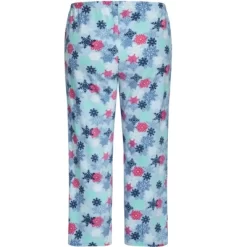 Women's Plus Size Snowflake Fleece Sleep Pant - Blue | AVENUE -Cozy Nights Sales Store GUEST 846d3c6f 90fc 4ed9 89be e735342d43c1