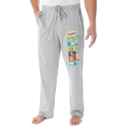 Nickelodeon Men's Rugrats Cartoon Characters Made In The '90s Pajama Pants Heather Grey -Cozy Nights Sales Store GUEST 84e470f5 f223 4152 9935 33bfca7483e1