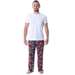 Marvel Mens' Avengers Unite Allover Character Loungewear Pajama Pants Multicoloured 7 Marvel Mens' Avengers Unite Allover Character Loungewear Pajama Pants Multicoloured -Cozy Nights Sales Store GUEST 8757410e fad6 47d1 844e 1be0595c1adc