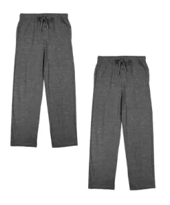 Bioworld Men's 2pk Graphite Heather Sleep Pajama Pants -Cozy Nights Sales Store GUEST 87fbef70 c25f 462f ae58 6b3fcedcd0c8