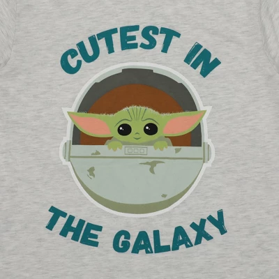 Star Wars Mandalorian Cutest In The Galaxy Women's Sleep Pajama Set 2 Star Wars Mandalorian Cutest In The Galaxy Women's Sleep Pajama Set - Image 2