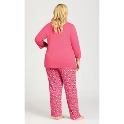Women's Plus Size Cold Outside Sleep Top - Pink | AVENUE -Cozy Nights Sales Store GUEST 89d8cdff 42d9 4333 aee4 bd79d0e8c0b7