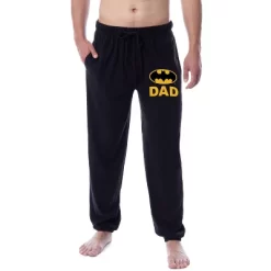 DC Comics Mens' Batman Father's Day Bat Dad Classic Sleep Jogger Pajama Pants Black 5 DC Comics Mens' Batman Father's Day Bat Dad Classic Sleep Jogger Pajama Pants Black -Cozy Nights Sales Store GUEST 8a7b39a0 bd90 4cf0 985a b999b6154d92