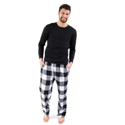Leveret Mens Cotton Top Flannel Pant Christmas Pajamas -Cozy Nights Sales Store GUEST 8ace4c11 05f2 4d23 b83c 6f89eae092b4