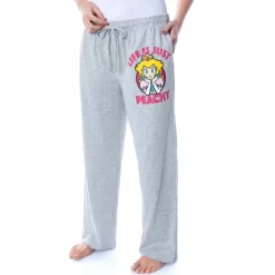 Nintendo Women's Super Mario Princess Peach Life Is Peachy Comfy Pajama Pants -Cozy Nights Sales Store GUEST 8b5e59ca 2373 45aa a879 535c2ebb7c4d