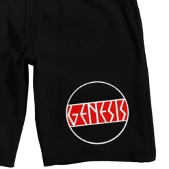 Genesis Logo Men's Black Lounge Shorts