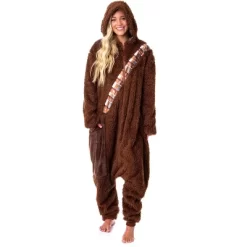 Star Wars Adult Chewbacca Chewie Kigurumi Costume Union Suit Pajama Brown 10 Star Wars Adult Chewbacca Chewie Kigurumi Costume Union Suit Pajama Brown -Cozy Nights Sales Store GUEST 8cd6f5fa 99db 4559 8acb 60baf9b250d0