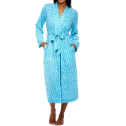 Womens Soft Cotton Knit Jersey Lounge Robe With Pockets, Long Bathrobe -Cozy Nights Sales Store GUEST 8dc87db8 18ae 4425 b4bd 4a37d277ca88