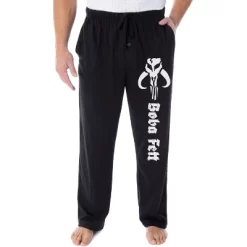 Star Wars Men's Boba Fett And Mythosaur Skull Crest Sleep Pajama Pants -Cozy Nights Sales Store GUEST 8e5582ce 72f9 4235 83a0 47ef7aeeb6dc