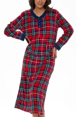 Women's Soft Warm Fleece Nightgown, Long Kaftan With Pockets For Winter -Cozy Nights Sales Store GUEST 8f0161d3 c3ee 4d27 8519 c0135ba1f5c4