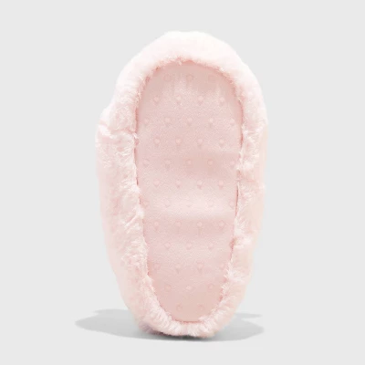 Kids' Jaslynn Unicorn Slippers - Cat & Jack™ Pink 3 Kids' Jaslynn Unicorn Slippers - Cat & Jack™ Pink - Image 3