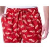 Disney Men's Cars Lightning McQueen Allover Character Sleep Pajama Pants Red