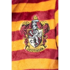 Harry Potter Juniors' Striped Ruffle Hooded Plush Fleece Robe -Cozy Nights Sales Store GUEST 91f4b4a7 05a2 4c71 bfb9 804f48573ef0