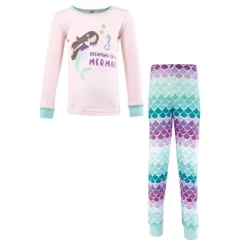 Hudson Baby Girl Cotton Pajama Set, Mermaid -Cozy Nights Sales Store GUEST 92dc1ff7 02be 4ea8 b448 884a268f8df2