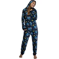 Polar Express Adult Believe Hooded One-Piece Footless Sleeper Union Suit -Cozy Nights Sales Store GUEST 92e2e55f 57bb 4453 86ef a76b57c42385
