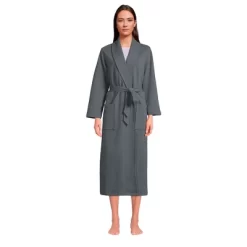 Lands' End Women's Waffle Long Robe -Cozy Nights Sales Store GUEST 942b3a7d dd3a 4a2f bea2 fdcf51f13ed4