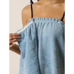 Cheibear Womens Spa Towels Snap Closure Camisole Towel Wrap Bathrobe -Cozy Nights Sales Store GUEST 94750fd7 bcee 40d3 bdc0 3262af93ad2c