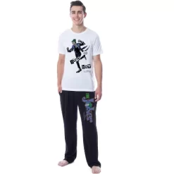 DC Comics Mens' The Joker Classic Playing Card Rude Boy Sleep Pajama Set Multicolored -Cozy Nights Sales Store GUEST 94a3ce68 f555 413f 9575 7eeb731b3aec