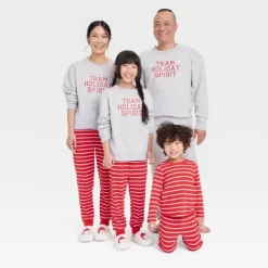 Kids' Striped Matching Family Thermal Pajama Set - Wondershop™ Red 10 Kids' Striped Matching Family Thermal Pajama Set - Wondershop™ Red -Cozy Nights Sales Store GUEST 9567590a ae59 41a3 bf5b 4fde13c30795