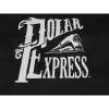 Polar Express Train Vector Art Men's Black Sleep Pajama Pants