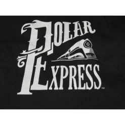 Polar Express Train Vector Art Men's Black Sleep Pajama Pants