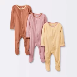 Baby Girls' 3pk Tight Fit Zip-Up Sleep N' Play - Cloud Island™ -Cozy Nights Sales Store GUEST 97ec2246 4bfd 4191 997c 0d16a82efd12