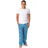 Disney Mens' Lilo & Stitch Character Pineapple Sleep Pajama Pants