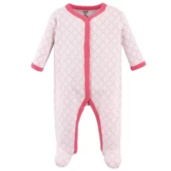Luvable Friends Baby Girl Cotton Snap Sleep And Play 3pk, Pink Floral -Cozy Nights Sales Store GUEST 9ab36eca a997 4e79 92fc 31f688ac3c87