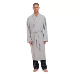Hanes Premium Men's Solid Waffle Robe - One Size Fits Most -Cozy Nights Sales Store GUEST 9b4bdf34 b6bc 448c bd63 000034575ba1