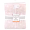 Hudson Baby Infant Girl Plush Sleeping Bag, Sack, Blanket, Pink Star