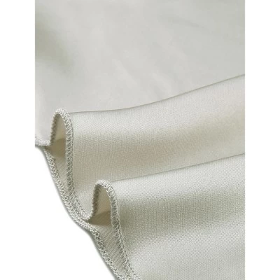 Cheibear Womens Silky Lace Camisole With Pants Loungewear Pajama Sets 2 Pcs 4 Cheibear Womens Silky Lace Camisole With Pants Loungewear Pajama Sets 2 Pcs - Image 4