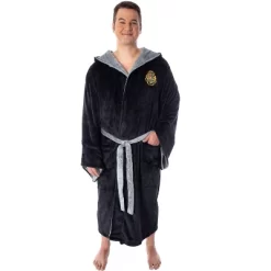 Harry Potter Adult Fleece Plush Hooded Robe - Big And Tall -Cozy Nights Sales Store GUEST 9e18f316 634c 4862 879b c0d6f291393b
