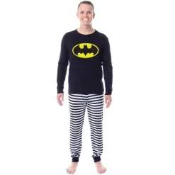 DC Comics Batman Classic Logo Tight Fit Cotton Matching Family Pajama Set -Cozy Nights Sales Store GUEST 9e46d428 6480 4e68 a3ea fbcb3552c66a
