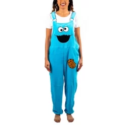 Cozy Nights Sales Store 32 Sesame Street Cookie Monster Jammeralls