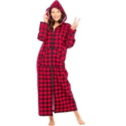 Women's Cotton Flannel Nightgown, Long Hooded Night Dress 11 Women's Cotton Flannel Nightgown, Long Hooded Night Dress -Cozy Nights Sales Store GUEST 9efc117b 1a98 4934 8c41 f423b3fcb069