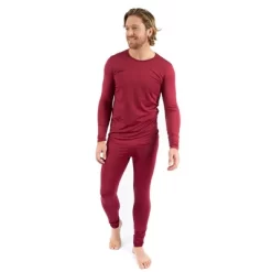 Leveret Mens Two Piece Classic Solid Color Thermal Pajamas -Cozy Nights Sales Store GUEST 9f5e177a 5b82 48b9 8c3a b6d98f8b9c51