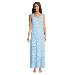 Lands' End Women's Sleeveless Cooling Long Nightgown -Cozy Nights Sales Store GUEST 9fd7712e eb34 4ce8 b765 5302ac3dc792