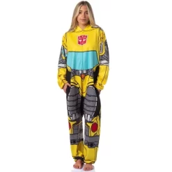 Transformers Men's Retro Character Union Suit One Piece Costume Pajama -Cozy Nights Sales Store GUEST a087297c f944 4f7c 8a1e d414dcf6d762