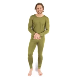 Leveret Mens Two Piece Boho Solid Color Thermal Pajamas -Cozy Nights Sales Store GUEST a0b3be35 e1f5 4317 a90c 4134cb51318e