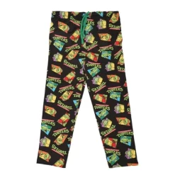 Teenage Mutant Ninja Turtles Character Squares Men's Black Sleep Pajama Pants -Cozy Nights Sales Store GUEST a119f954 1a6b 4292 896b 8fc732a13d6b