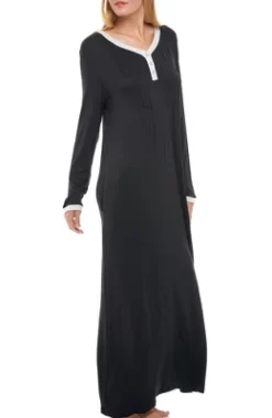 Women's Soft Knit Nightgown Long Sleep Shirt Full Length Henley Pajama Top With Pockets 19 Women's Soft Knit Nightgown Long Sleep Shirt Full Length Henley Pajama Top With Pockets -Cozy Nights Sales Store GUEST a159b8c9 1d42 4089 9fed 64dd02d2330e