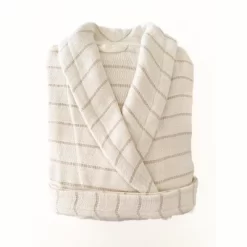 Cozy Cotton Beige Robe With Plush Lining - Anaya -Cozy Nights Sales Store GUEST a1ae7edc 3c79 43c4 bc42 029e81d3207e