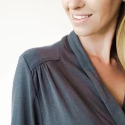 Goumikids Viscose Made From Bamboo + Organic Cotton Womens Robe -Cozy Nights Sales Store GUEST a1be052e 3237 46b3 8540 0644d5a74420