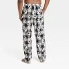 Men's Disney The Nightmare Before Christmas Velour Pajama Pants - Black