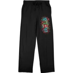 Minecraft Creeper Boom QT Men's Black Sleep Pajama Pants -Cozy Nights Sales Store GUEST a2ff09ab 4b01 4e29 af98 3ff3273e8611
