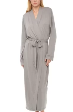 Women's Classic Soft Knit Long Lounge Robe With Pockets -Cozy Nights Sales Store GUEST a88b5c20 110a 48a1 bd05 595a84f84598