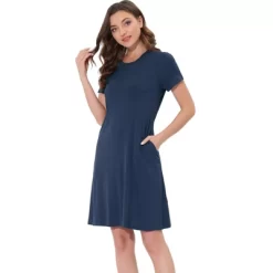 Cheibear Womens Sleepwear Pajama Dress With Pockets Nightshirt Lounge Nightgown 20 Cheibear Womens Sleepwear Pajama Dress With Pockets Nightshirt Lounge Nightgown -Cozy Nights Sales Store GUEST aa94aee7 a98e 4c08 a53b de6847b2d987