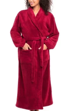 Women's Warm Fleece Winter Robe, Long Soft Plush Bathrobe -Cozy Nights Sales Store GUEST aac2c286 042d 4462 987d c77a2e4eb8b4